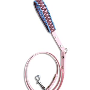 Correa Cuero Vegano y Paracord