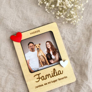 Portafotos madera personalizado