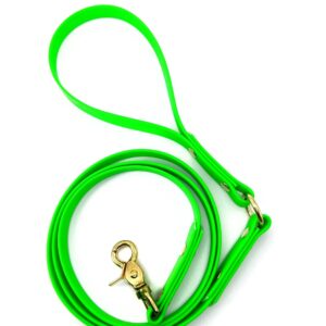 Correa cuero vegano NEON WASABI