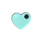 Corazón turquesa pastel