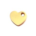 Corazón amarillo pastel