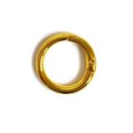 Mosquetón circular oro